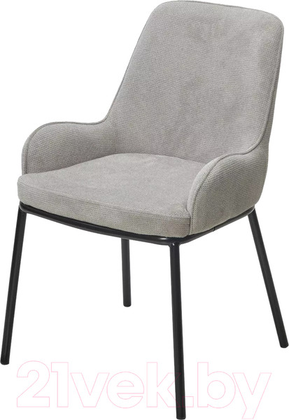 Изображение товара Стул M-City Brio / 629M05645 (cato-16 светло-серый фактурная ткань/черный)