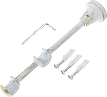 Изображение товара Кронштейн для карниза Lm Decor Двойной YB007 D25/16мм (белое золото)