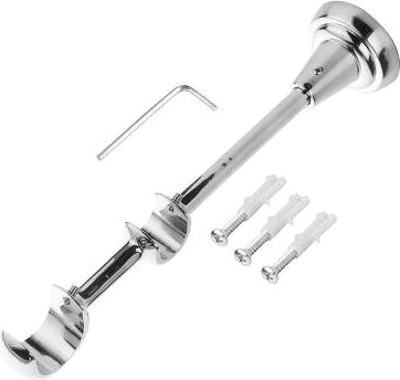 Изображение товара Кронштейн для карниза Lm Decor Двойной YB007 D25/16мм (хром)