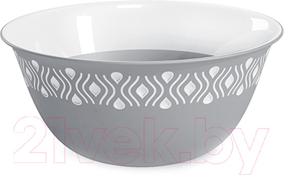 Изображение товара Миска Stefanplast 55102 (каменно-серый/белый)