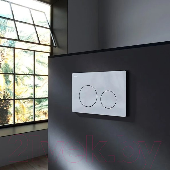 Изображение товара Кнопка для инсталляции AM.PM I090151 (хром глянцевый)