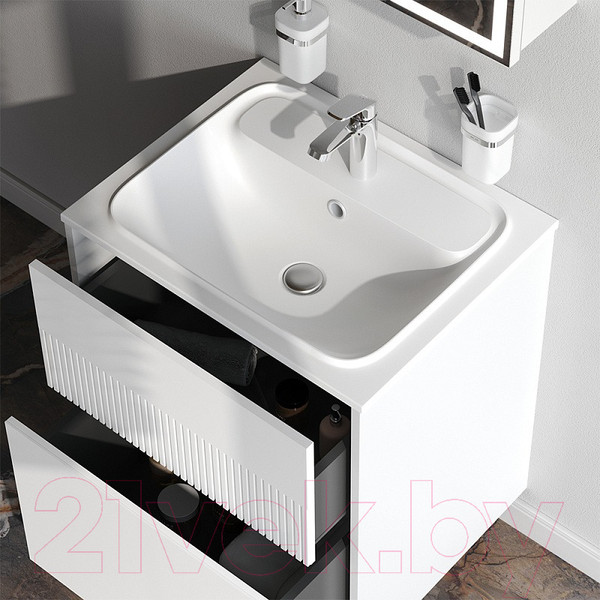 Изображение товара Тумба под умывальник AM.PM Func M8FFUX0602WM (белый матовый)