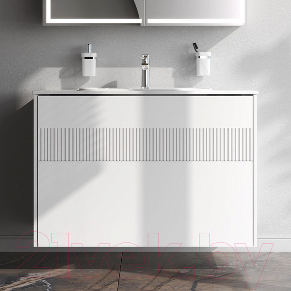 Изображение товара Тумба под умывальник AM.PM Func M8FFUX1002WM (белый матовый)