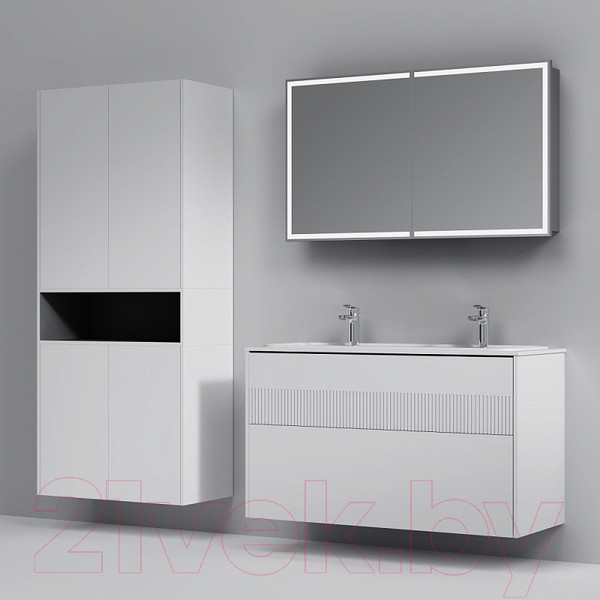 Изображение товара Тумба под умывальник AM.PM Func M8FFUX1202WM (белый матовый)