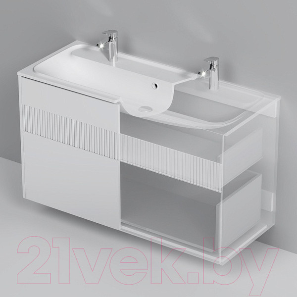 Изображение товара Тумба под умывальник AM.PM Func M8FFUX1202WM (белый матовый)