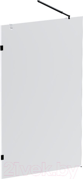Изображение товара Душевая стенка AM.PM X-Joy 110x195 / W94WI-110-F1-BTE (черный/прозрачное стекло)