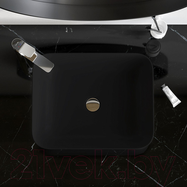 Изображение товара Умывальник AM.PM Func M8FWCC10510BM (черный матовый)