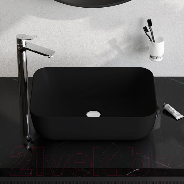 Изображение товара Умывальник AM.PM Func M8FWCC10510BM (черный матовый)