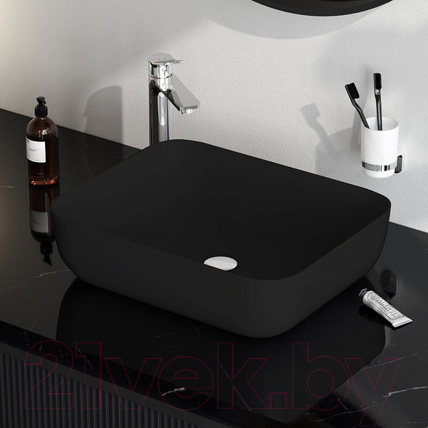 Изображение товара Умывальник AM.PM Func M8FWCC10510BM (черный матовый)