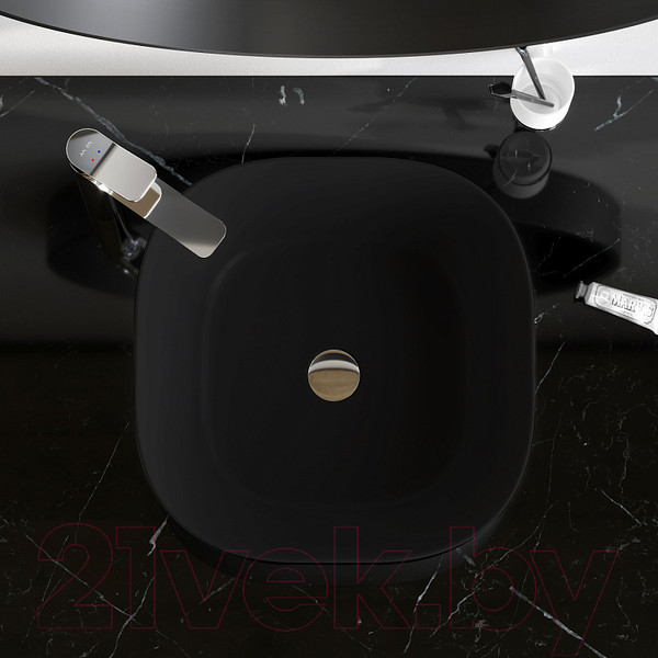 Изображение товара Умывальник AM.PM Func M8FWCC30430BM (черный матовый)