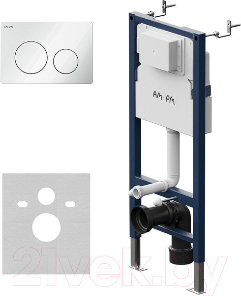 Изображение товара Инсталляция для унитаза AM.PM I012709.0101 (глянцевый)