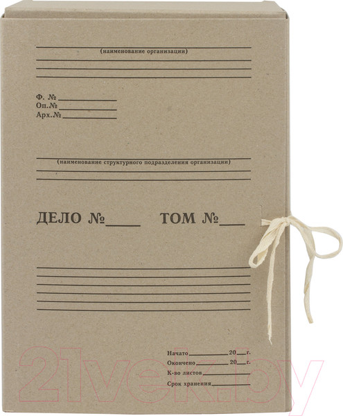 Изображение товара Коробка архивная Staff 110931