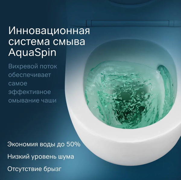 Изображение товара Унитаз подвесной AM.PM Like AquaSpin C801900SC