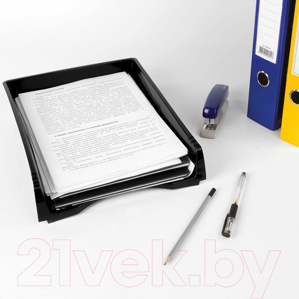 Изображение товара Лоток для бумаг Staff Profit / 237269 (черный)