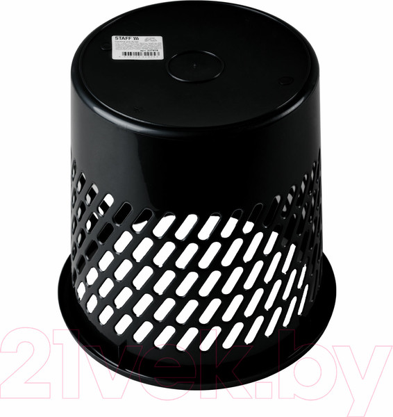 Изображение товара Корзина для бумаг Staff Basic / 237917 (черный)