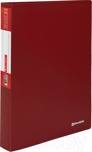 Изображение товара Папка для бумаг Brauberg Office / 271329 (красный)
