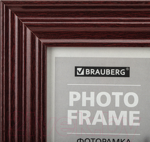 Изображение товара Рамка Brauberg Herzog / 391254 (вишня)