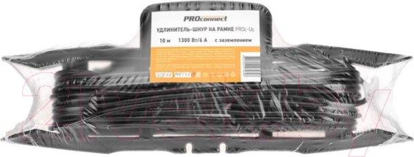 Изображение товара Удлинитель на рамке PROconnect 13-4913 (черный)