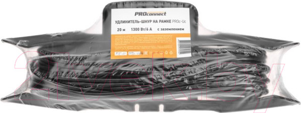 Изображение товара Удлинитель на рамке PROconnect 13-4914 (черный)