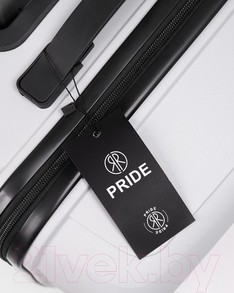 Изображение товара Чемодан на колесах PRIDE РР-9702 (S, белый)