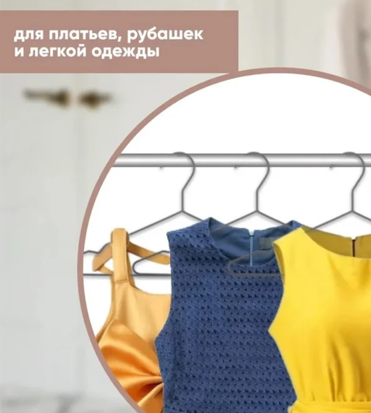 Изображение товара Набор пластиковых вешалок-плечиков Attribute Urban AHU501 (5шт)