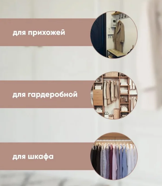 Изображение товара Набор пластиковых вешалок-плечиков Attribute Urban AHU501 (5шт)