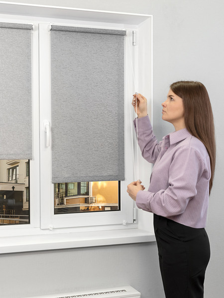 Изображение товара Рулонная штора Lm Decor LM 46-03 78x160 (серый)