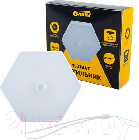 Изображение товара Ночник Garin Lux NL01BAT