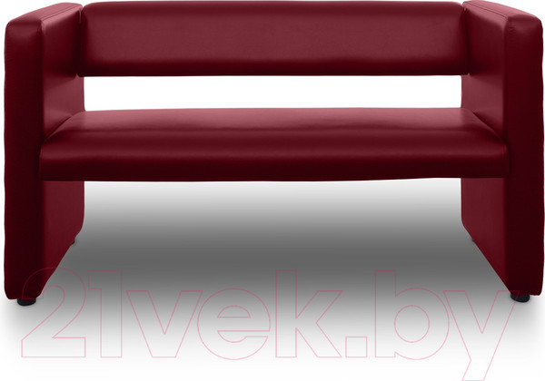 Изображение товара Диван Brioli Джино двухместный  (L16/вишневый)