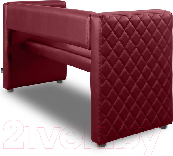 Изображение товара Диван Brioli Джино двухместный  (L16/вишневый)
