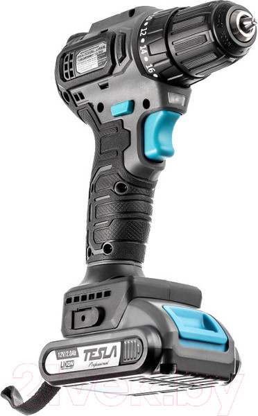 Изображение товара Аккумуляторная дрель-шуруповерт Tesla TCD12BL / 834528