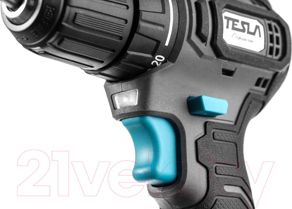 Изображение товара Аккумуляторная дрель-шуруповерт Tesla TCD12BL / 834528