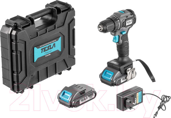 Изображение товара Аккумуляторная дрель-шуруповерт Tesla TCD12BL / 834528