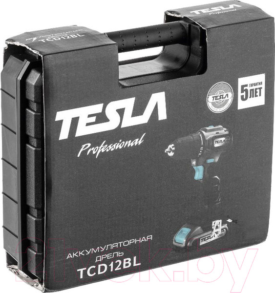 Изображение товара Аккумуляторная дрель-шуруповерт Tesla TCD12BL / 834528