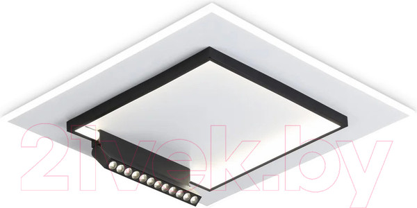 Изображение товара Потолочный светильник Ambrella Comfort FL51455/1+1 WH/BK (белый/черный)