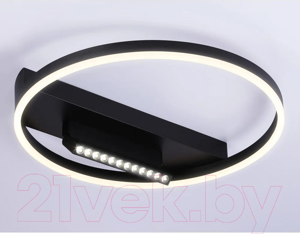 Изображение товара Потолочный светильник Ambrella Comfort FL51458/1+1 BK (черный)