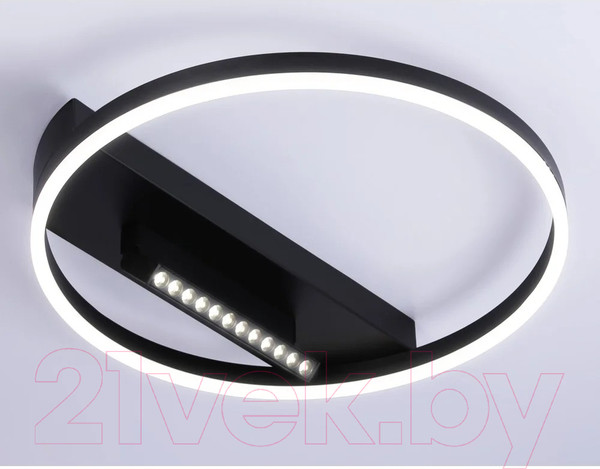 Изображение товара Потолочный светильник Ambrella Comfort FL51458/1+1 BK (черный)