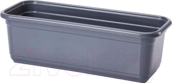 Изображение товара Кашпо Formplastic Venus 80см / FP-5185-014  (матовый антрацитовый)