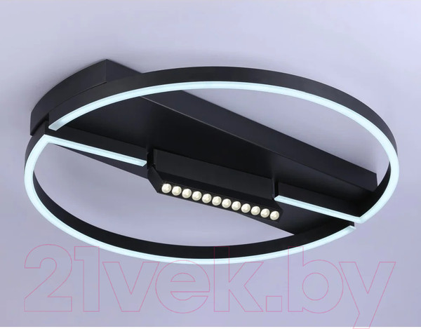 Изображение товара Потолочный светильник Ambrella Comfort FL51460/1+1 BK (черный)