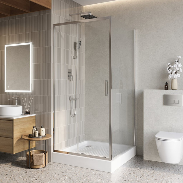 Изображение товара Душевой уголок BelBagno LUCE-A-1-100/100-C-Cr