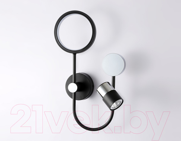 Изображение товара Бра Ambrella LineTech FL51601/3 BK/CH (черный/хром)