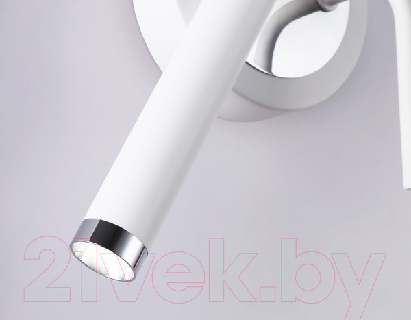 Изображение товара Бра Ambrella LineTech FL51651/1+1 WH/CH (белый/хром)