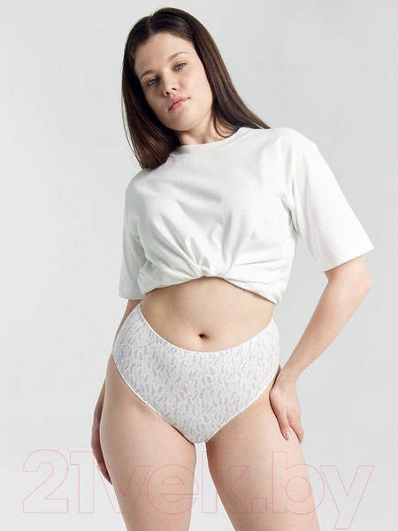 Изображение товара Комплект женских трусов Mark Formelle 412075-3 (р.102, лаванда на молочном)
