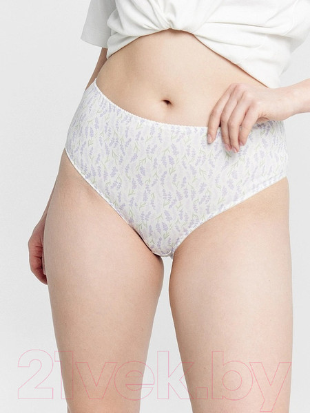 Изображение товара Комплект женских трусов Mark Formelle 412075-3 (р.110, лаванда на молочном)