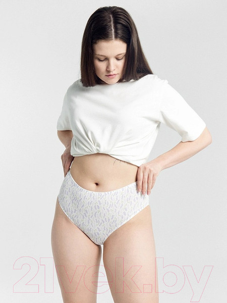 Изображение товара Комплект женских трусов Mark Formelle 412075-3 (р.118, лаванда на молочном)