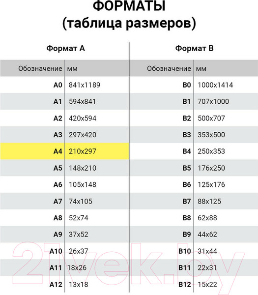 Изображение товара Бумага Brauberg А4 80 г/м2 / 112445 (100л, голубой)
