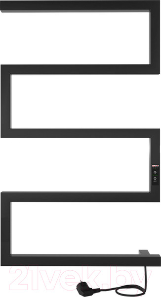 Изображение товара Полотенцесушитель электрический ProHeat Snake 50х83 (терморегулятор, таймер, черный муар)