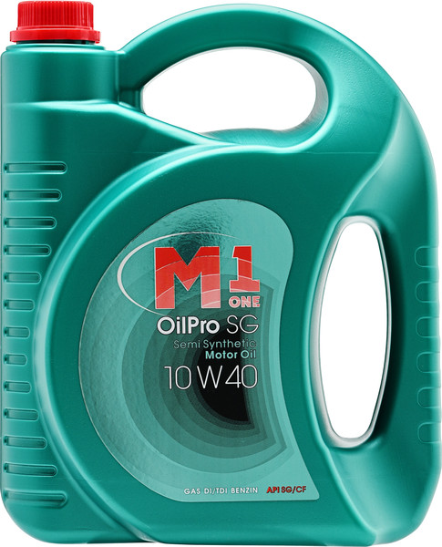 Изображение товара Моторное масло M1 One OilPro Semi Synthetic SG/CF 10W40 / 210134 (4.5л)