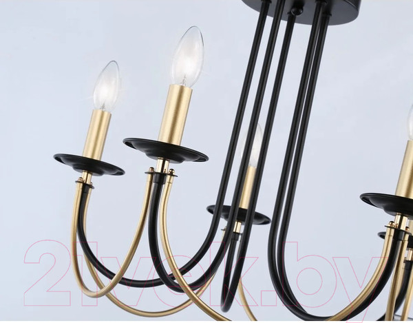 Изображение товара Люстра Ambrella Traditional TR9621/5 BK/CGD (черный/золото)