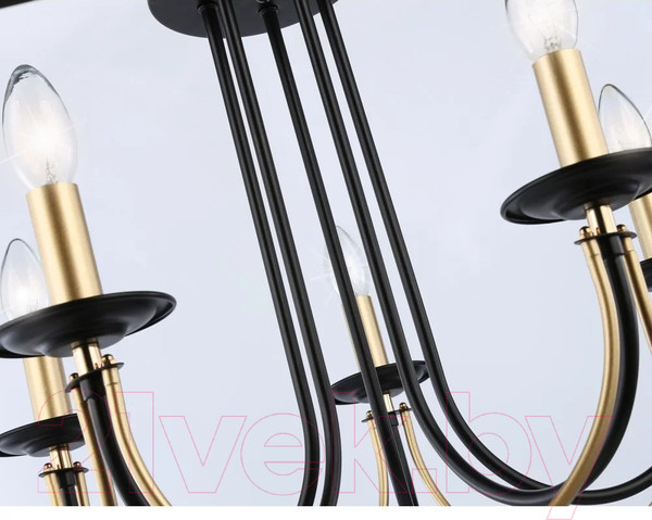 Изображение товара Люстра Ambrella Traditional TR9621/5 BK/CGD (черный/золото)